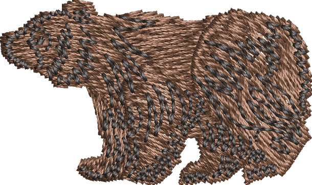 Left chest embroidery digitizing design -7stardigitizing.com
