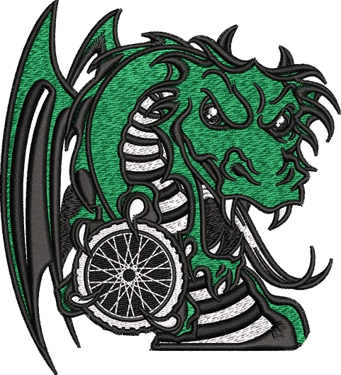 Left chest embroidery digitizing design -7stardigitizing.com