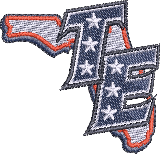 Left chest embroidery digitizing design -7stardigitizing.com